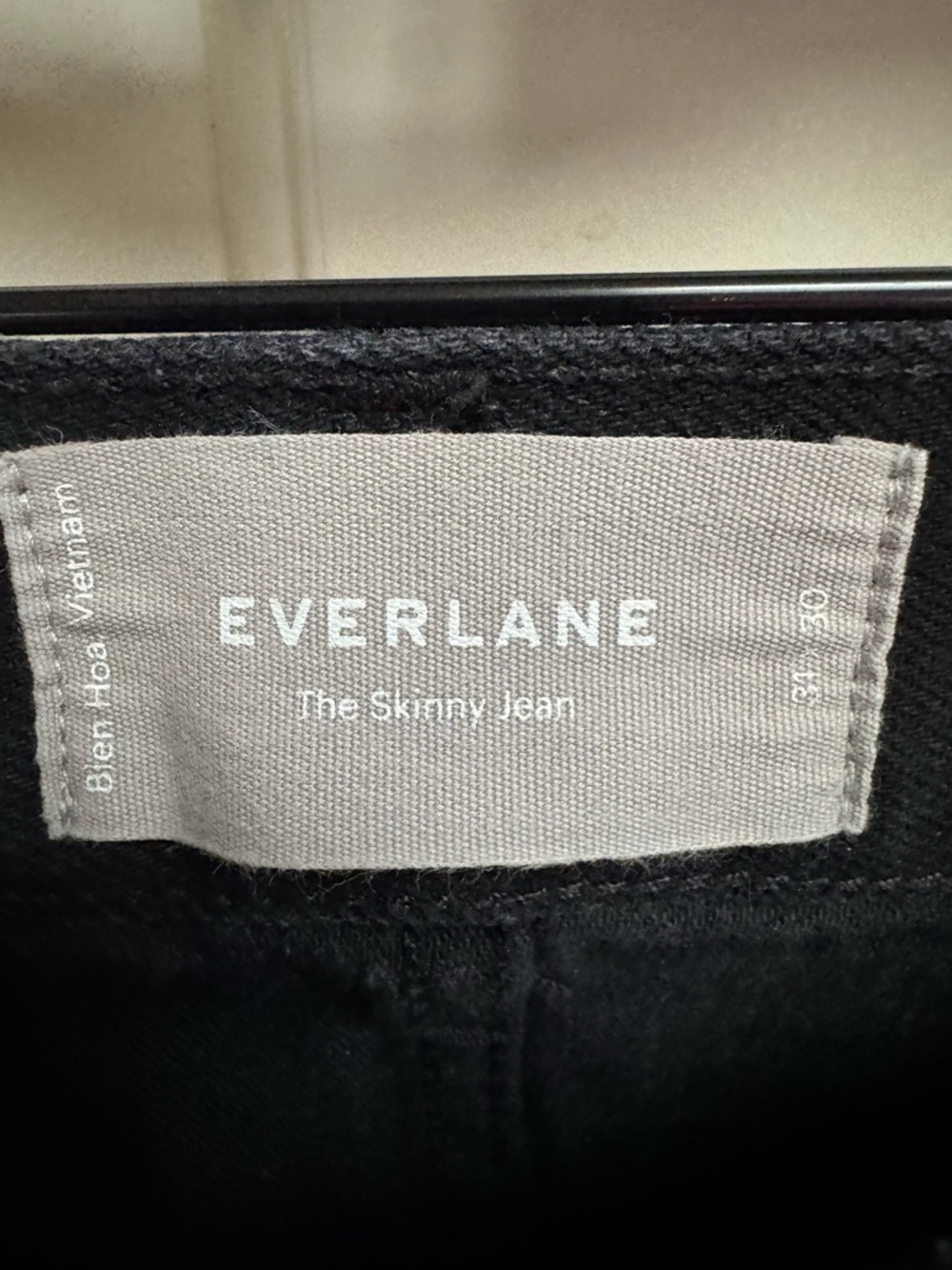 Everlane Men's Skinny Black Jeans - Picture 4 of 7
